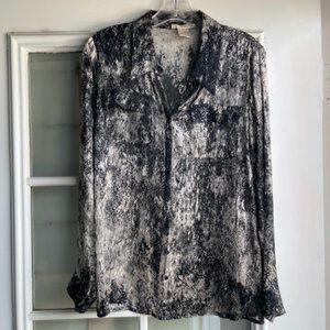 Gold Hawk, XS, Sheer Snake print